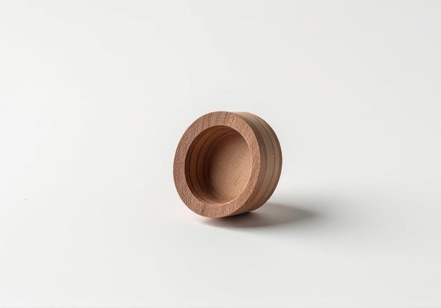 Joyas minimalistas de madera elegantes